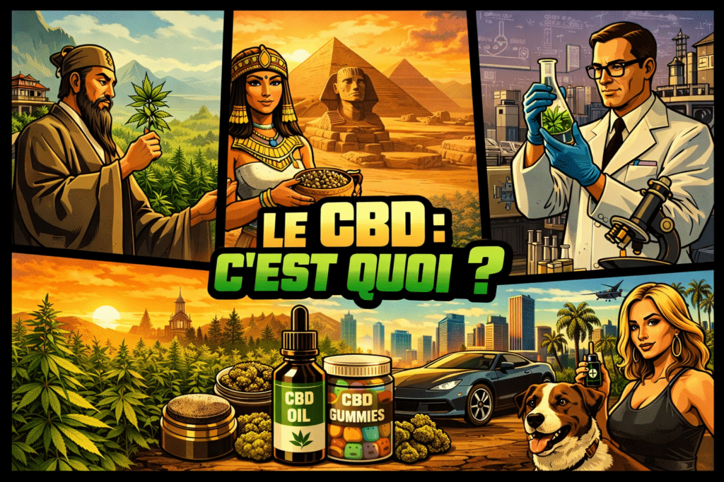 CBD throughout history and in the present