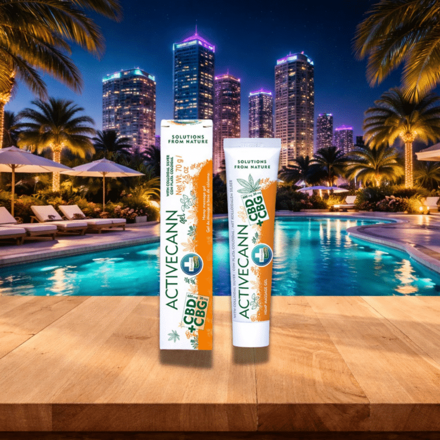 ACTIVECANN GEL – CBD+CBG – Ny formel