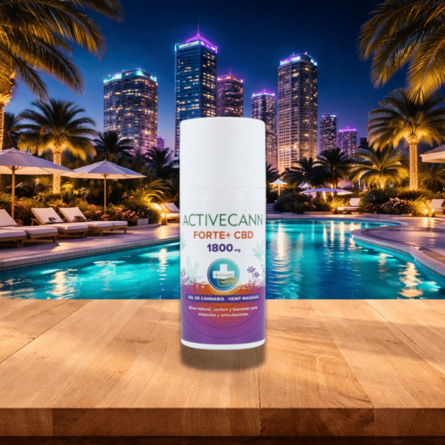 ACTIVECANN Gel Forte + avec 1800mg de CBD