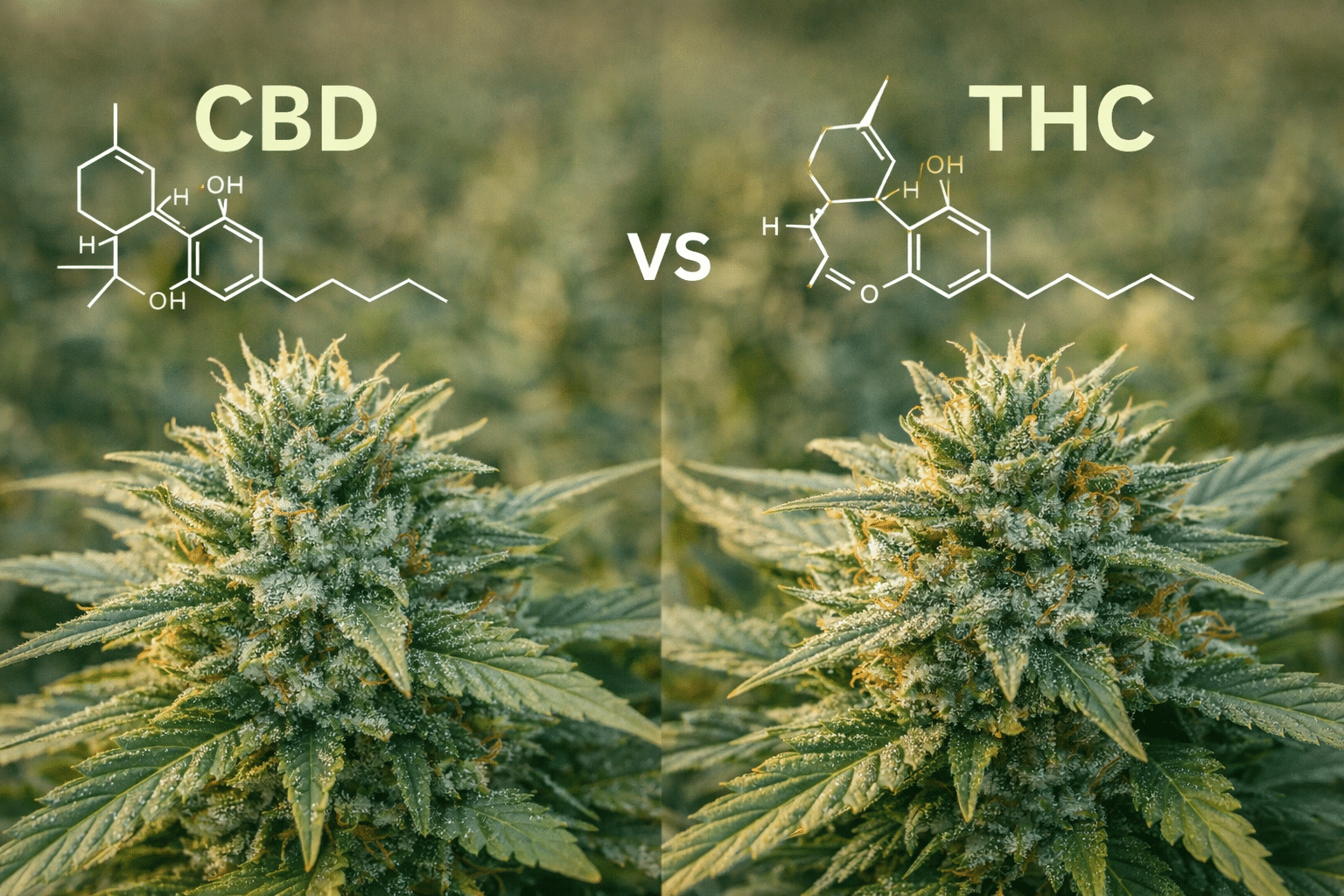 CBD vs THC comprendre les différences fondamentales entre ces cannabinoïdes