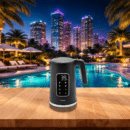 Huslog 1,7L elkedel med touchscreen, ideel til tilberedning af CBD-infusioner og hampte, Frankrig