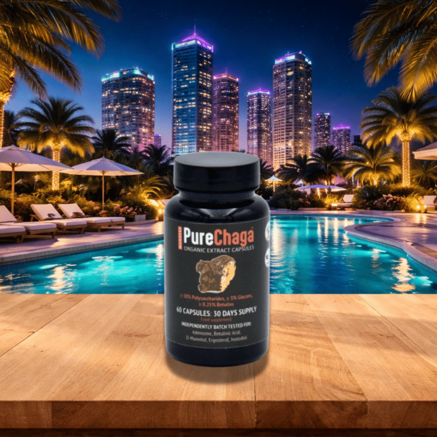 Champignons Adaptogènes PureChaga capsules