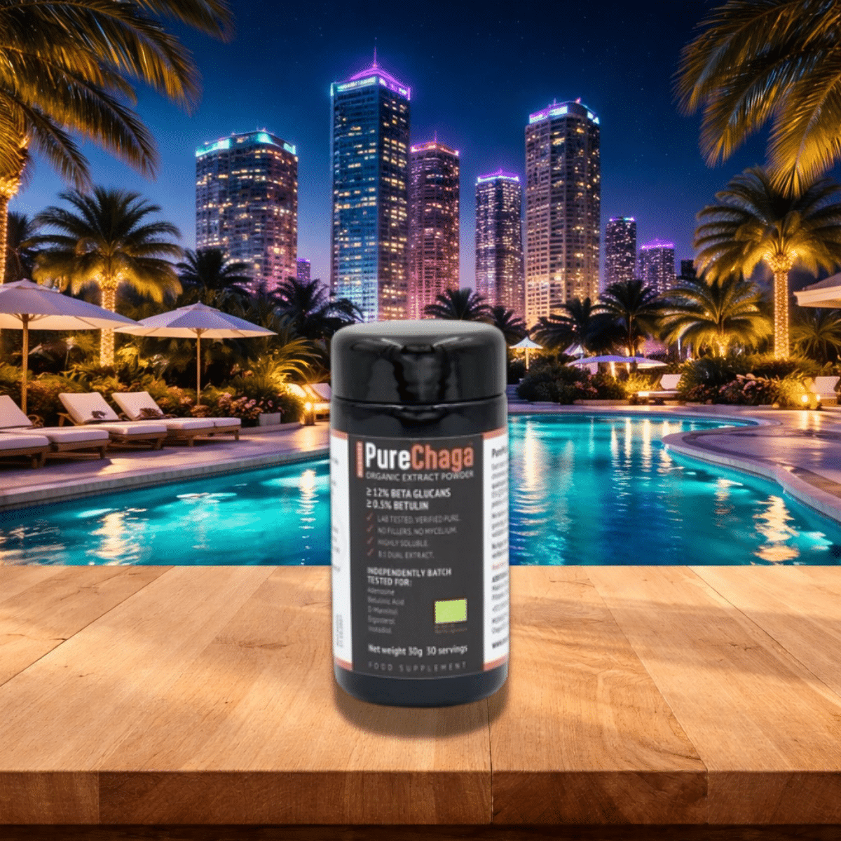 Copie Champignons Adaptogènes PureChaga poudres