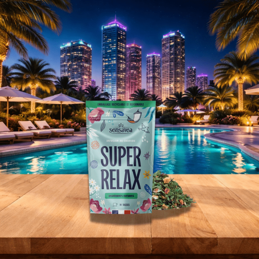 Infusion & Tisane CBD Super Relax Sensavea - 100% BIO