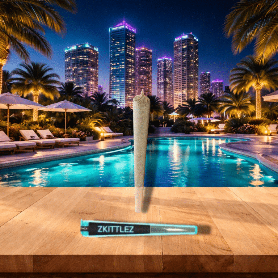 Pre roll Zkittlez CBD THCX France