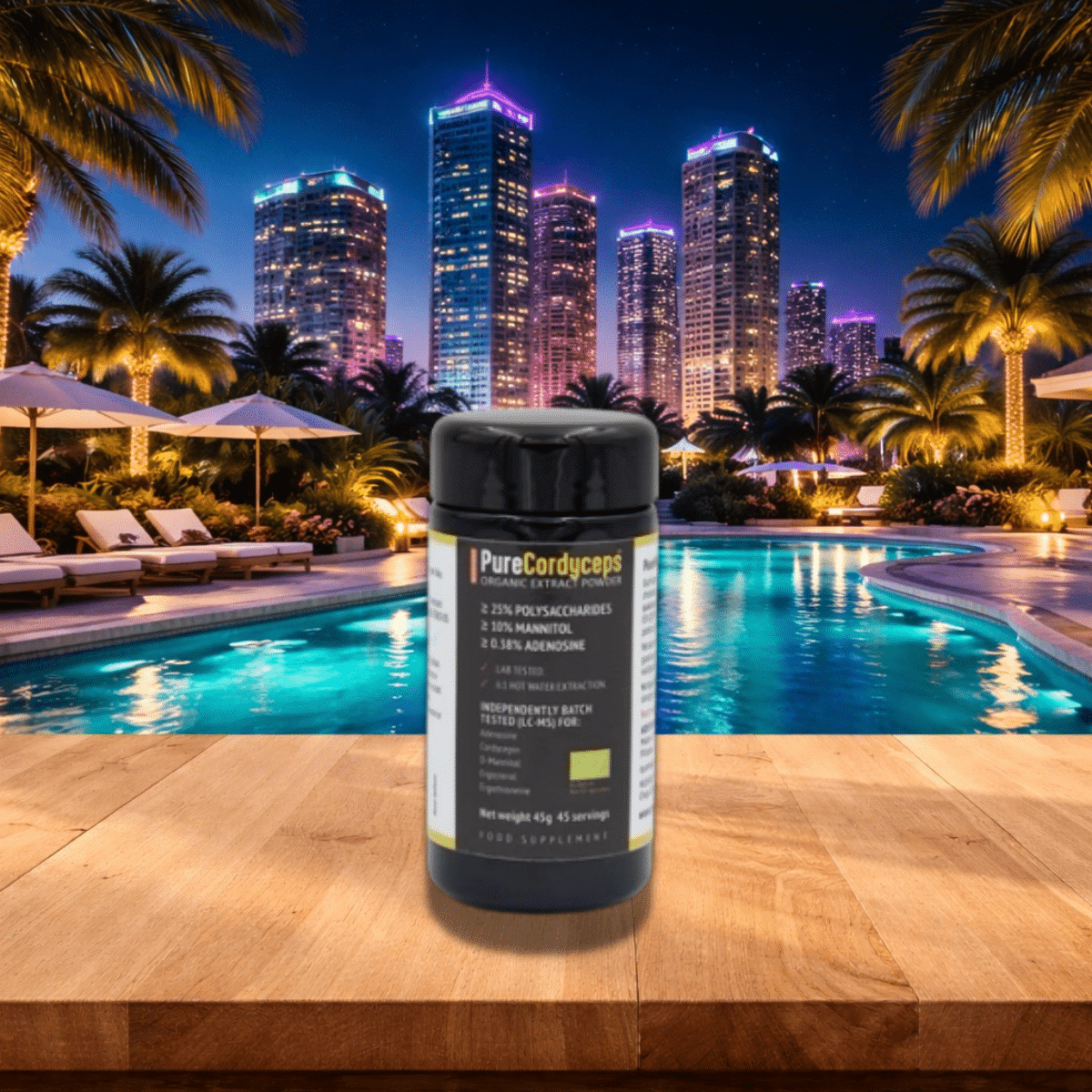 Champignons Adaptogènes PureCordyceps poudres