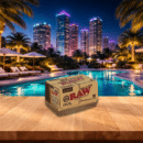 papier à rouler rouleau feuille à rouler RAW rouleau papier slim