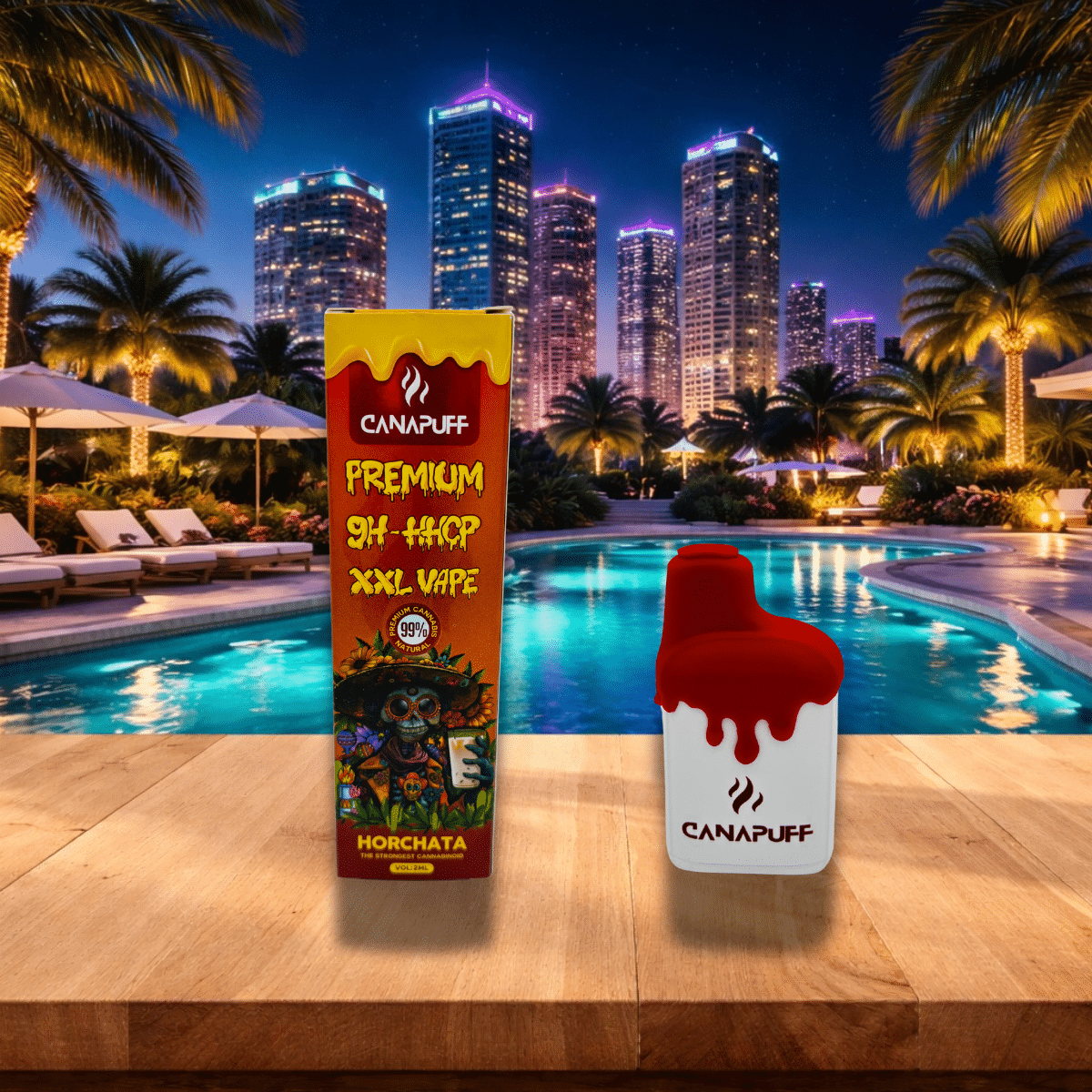 Vape 2ml 9H-HHCP Horchata High Effect Canapuff FREE THC