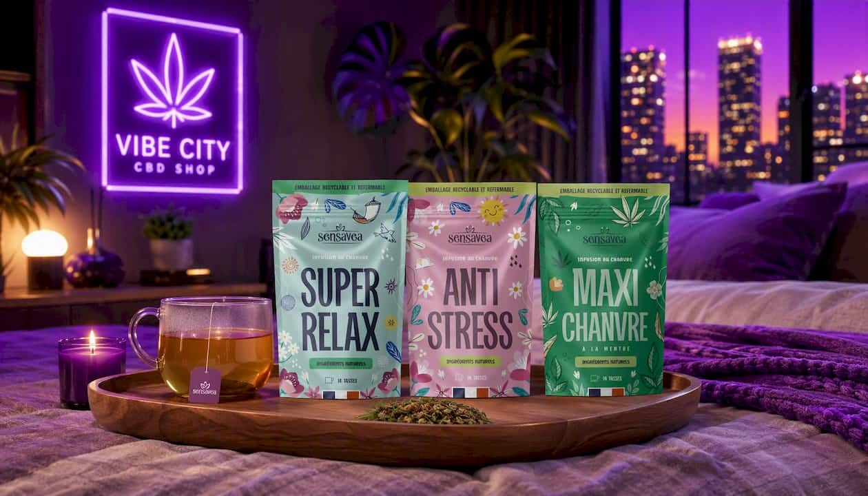Infusion & Tisane CBD Super Relax Sensavea – 100% BIO