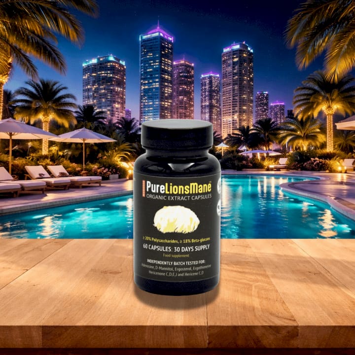 PureLionsMane Champignons Adaptogènes capsules