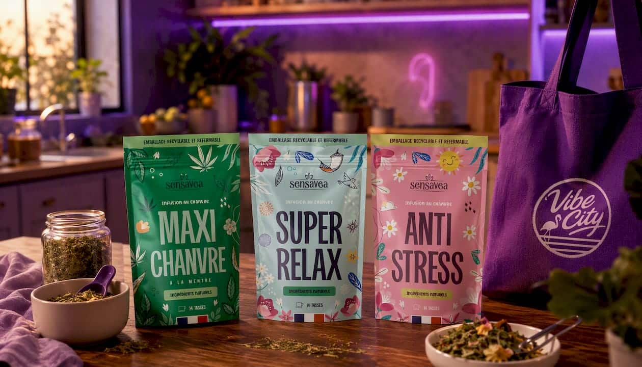 Infusion & Tisane CBD Maxi Chanvre Sensavea – 100% BIO