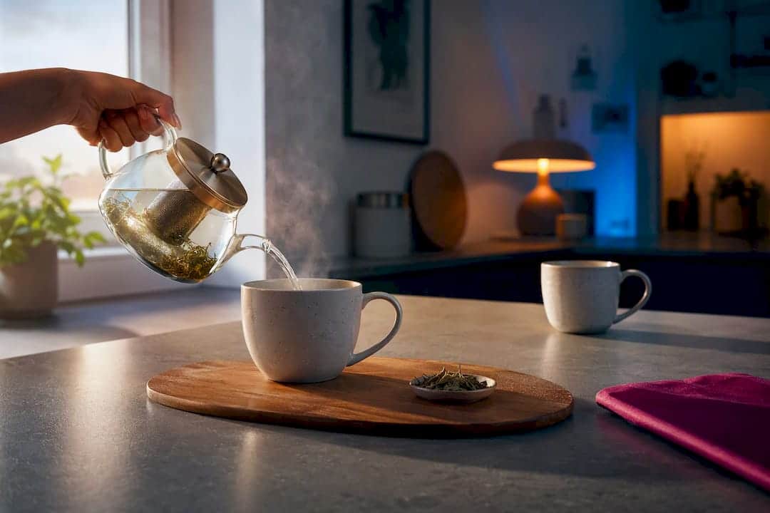 Two cups of infusion in the morning and evening