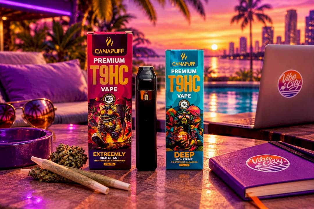 Vape 1ml Extreemly T9HC High Effect Canapuff FREE THC