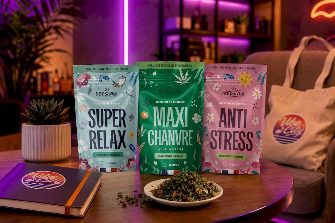 Infusion & Tisane CBD Super Relax Sensavea – 100% BIO
